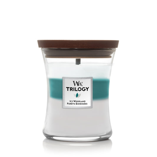 WoodWick Trilogy Icy Woodland Medium Candle