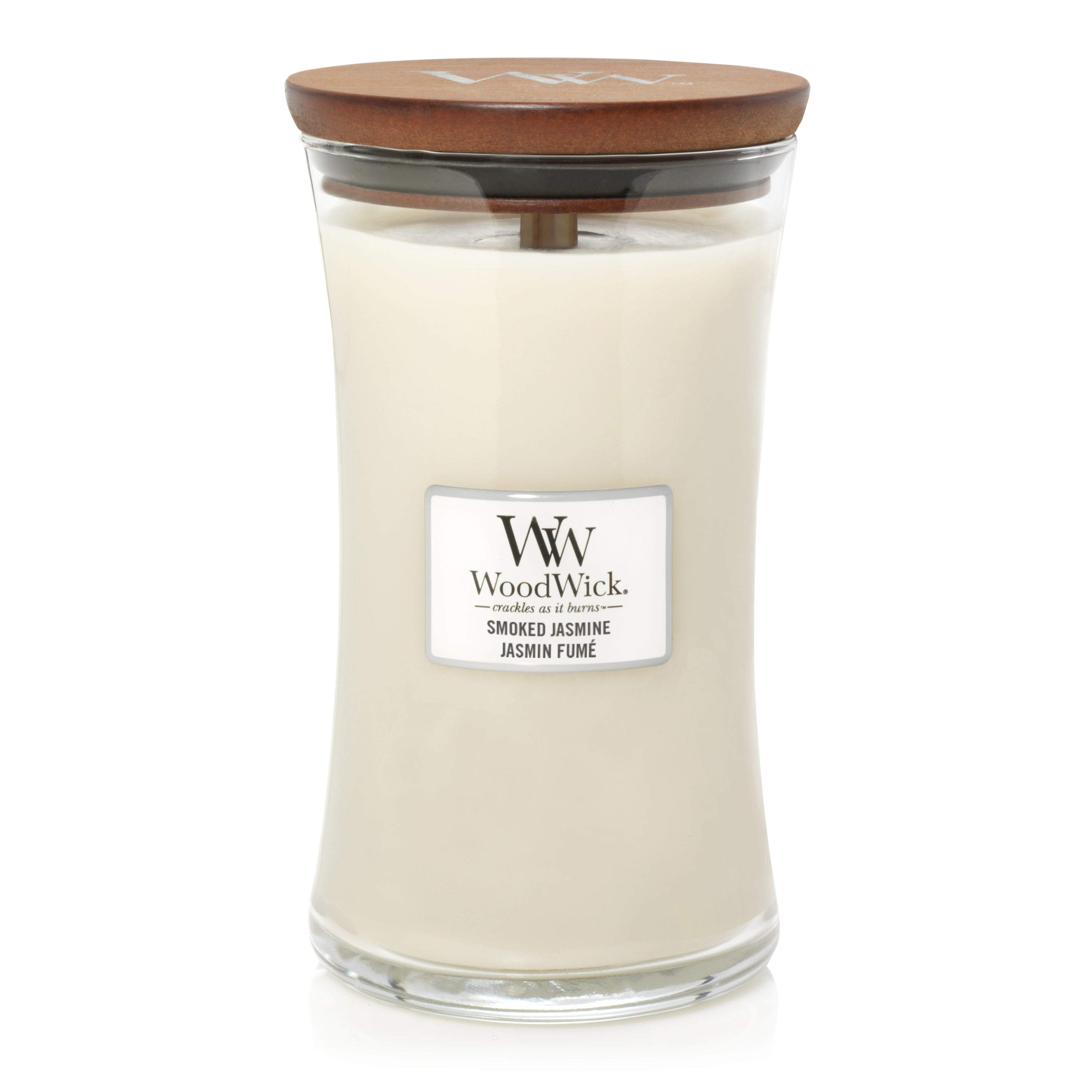 WoodWick Smoked Jasmine Large Candle