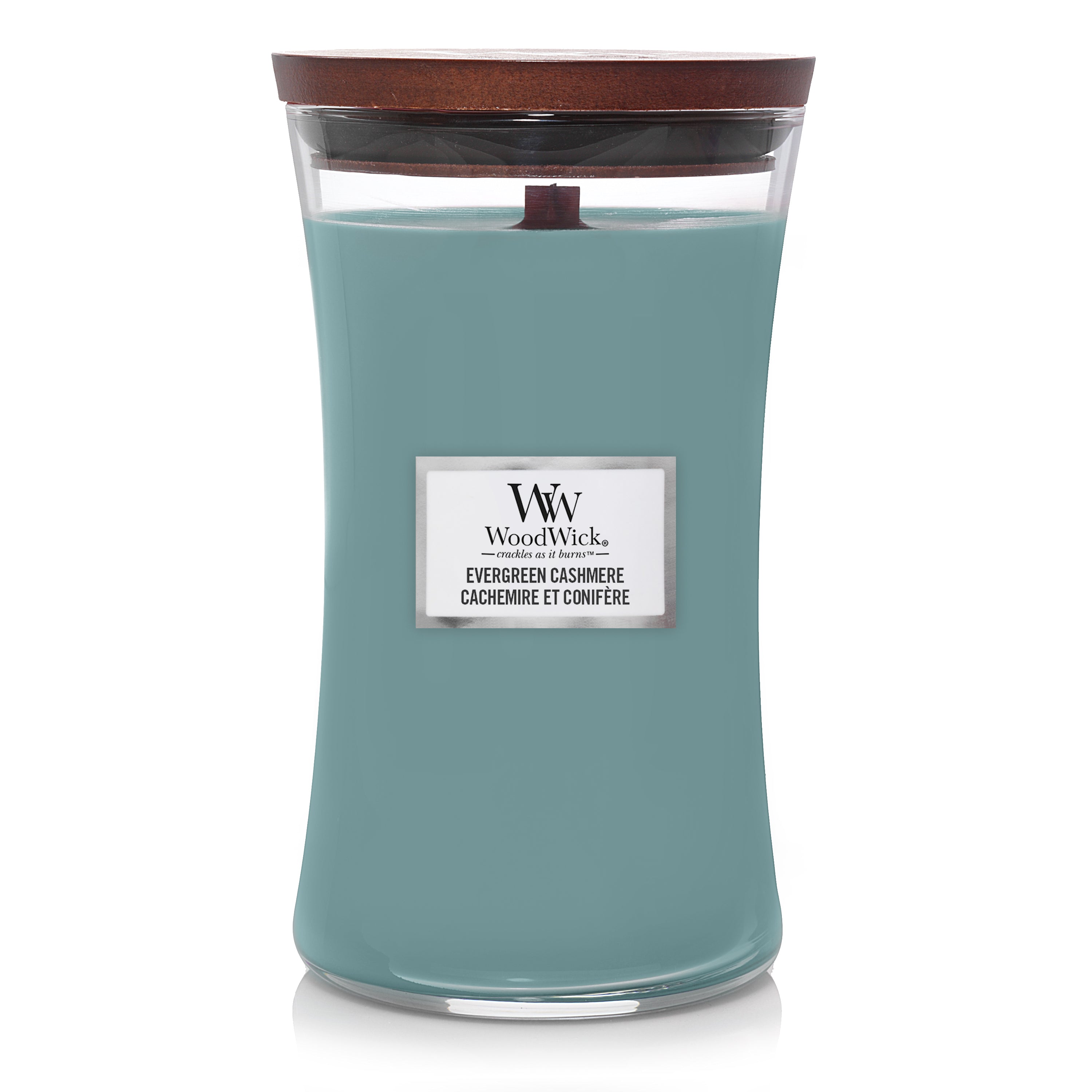 WoodWick Evergreen Cashmere Large Candle