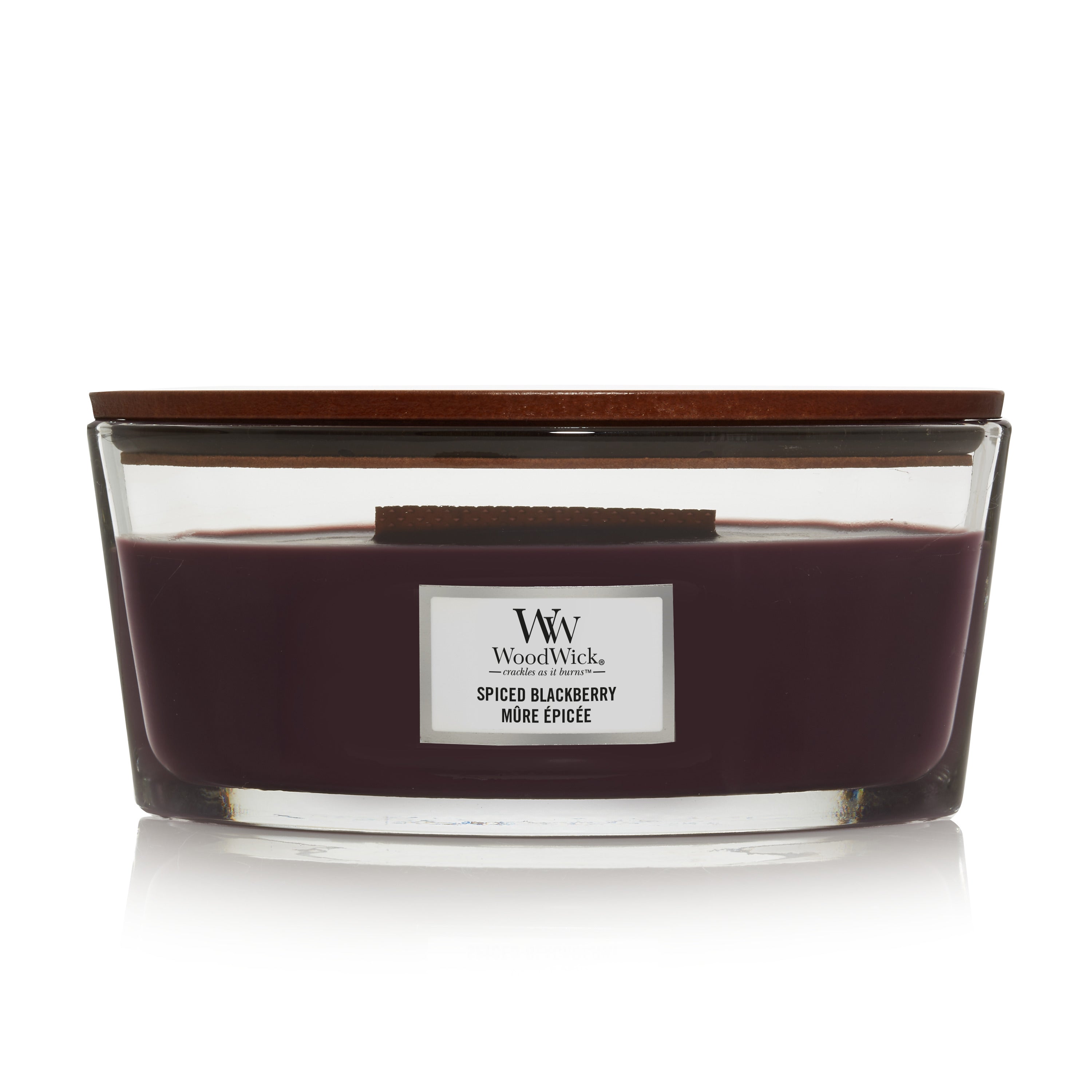 WoodWick Spiced Blackberry Ellipse Candle