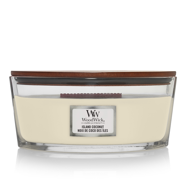 WoodWick Coconut Ellipse Candle
