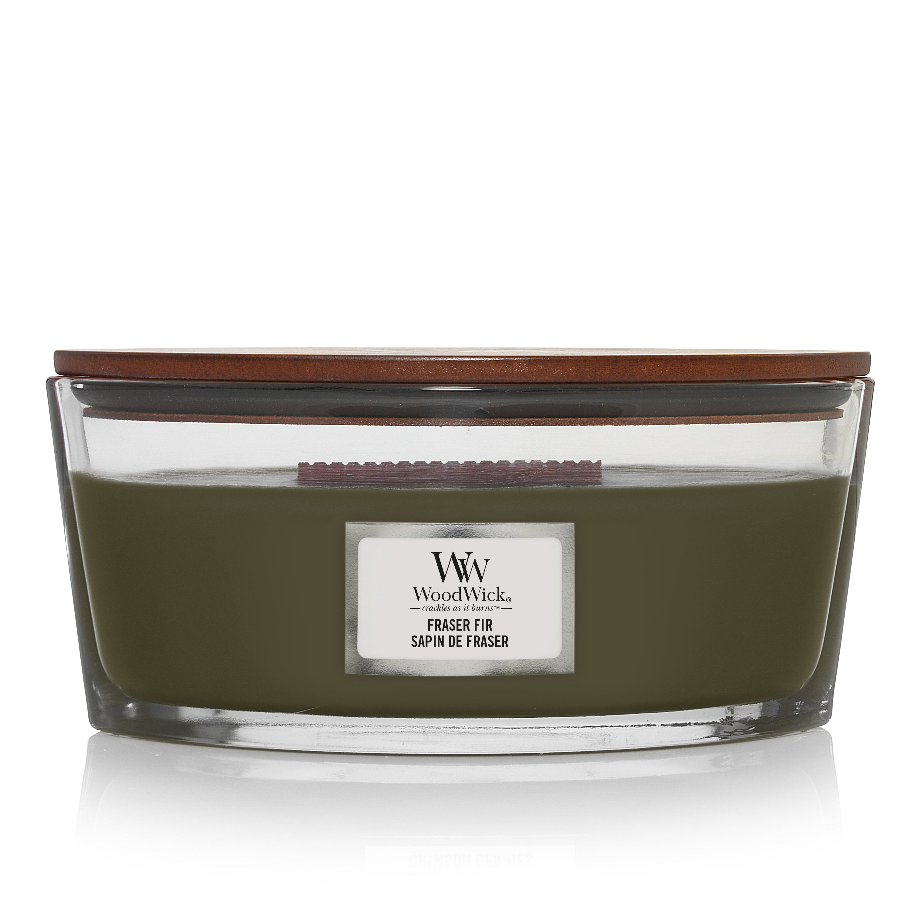 WoodWick Frasier Fir Ellipse Candle