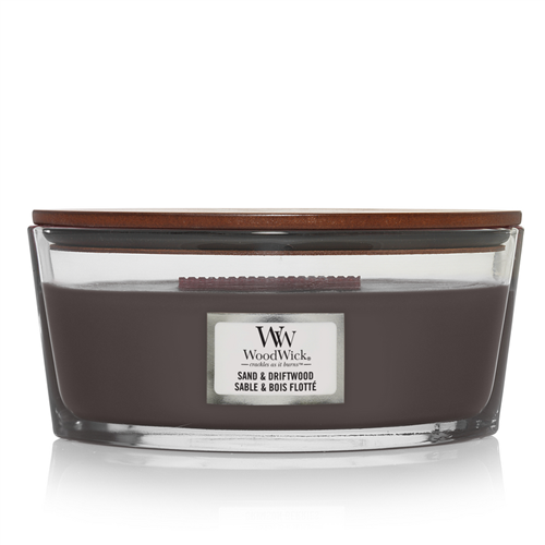 Woodwick Sand & Driftwood Ellipse Candle