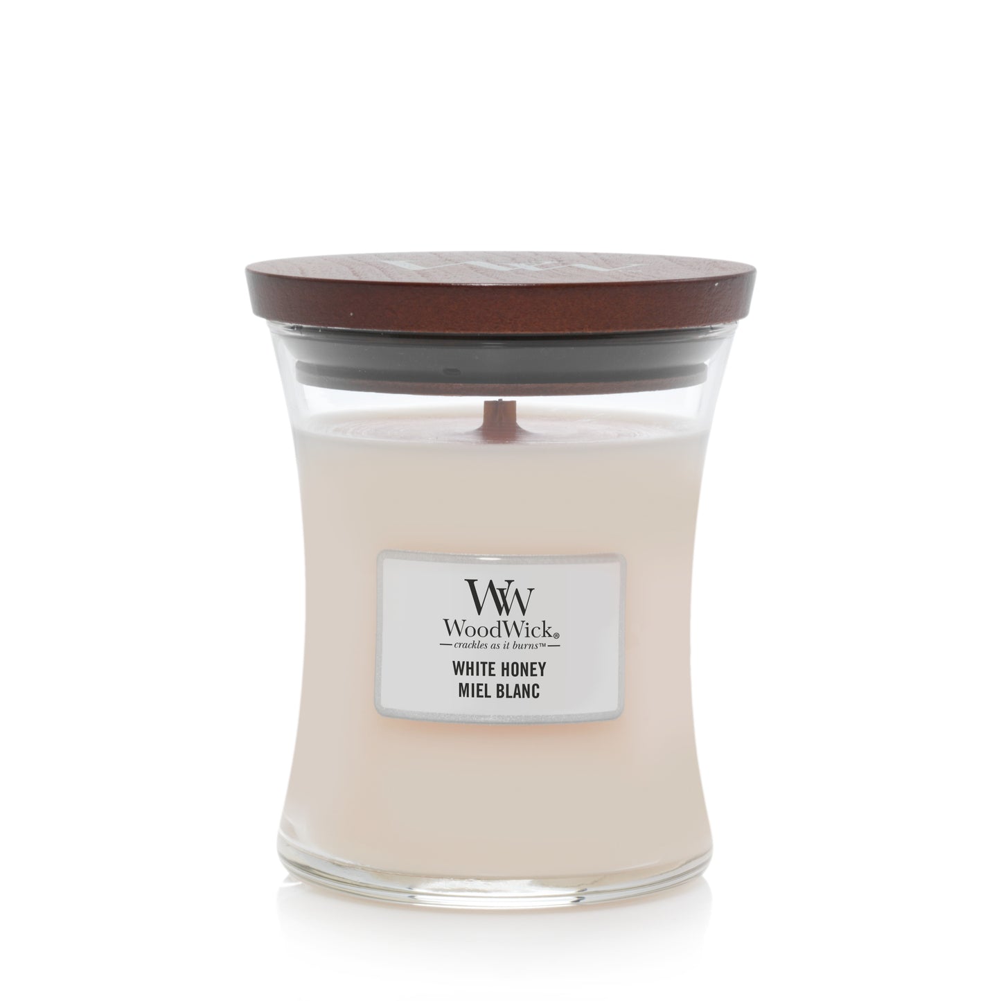 WoodWick White Honey Medium Candle
