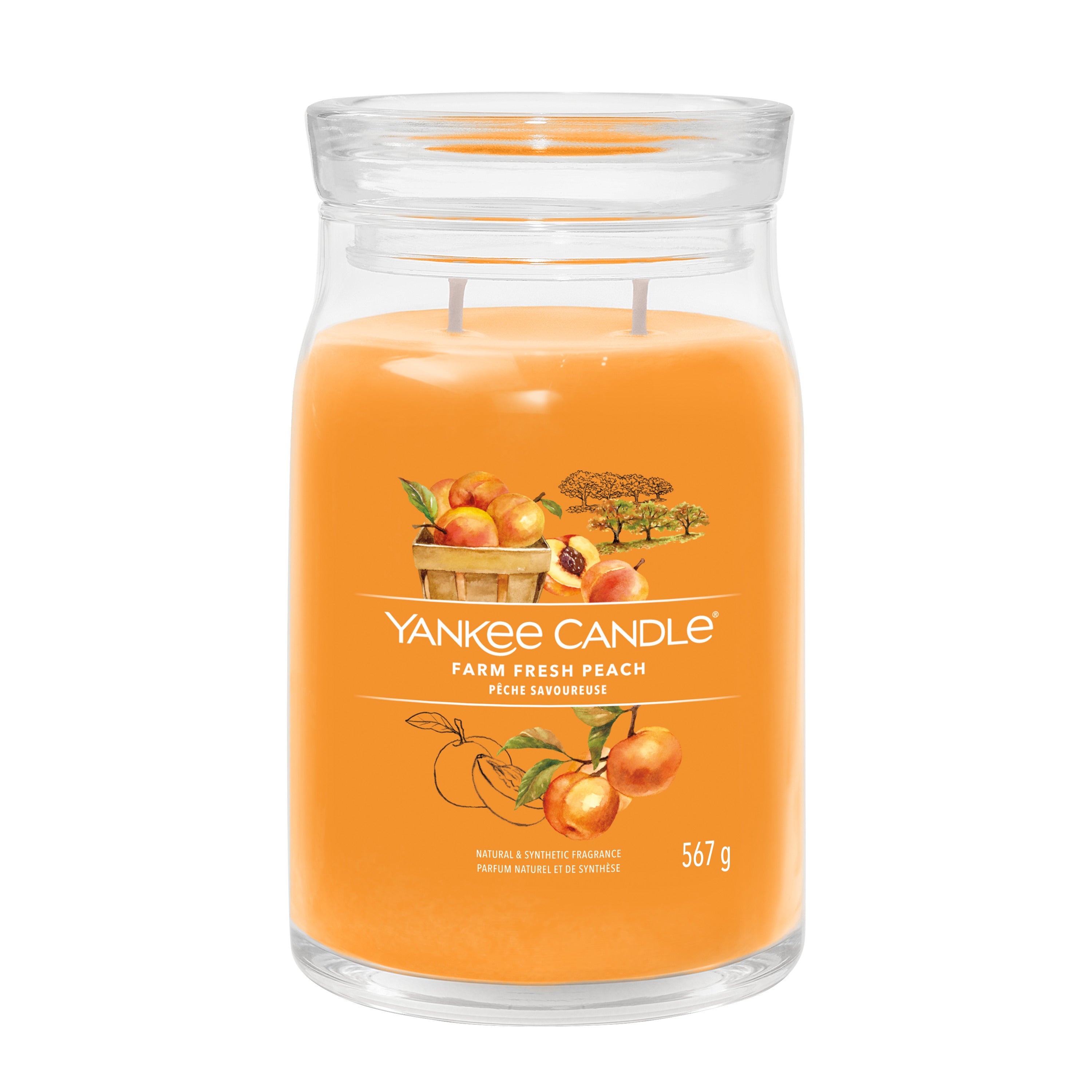 Yankee Candle Farm Fresh Peach Signature Large Jar