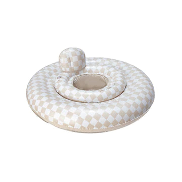 Sand Check Printed Baby Swimseat 0-1 year (0-11 kg)