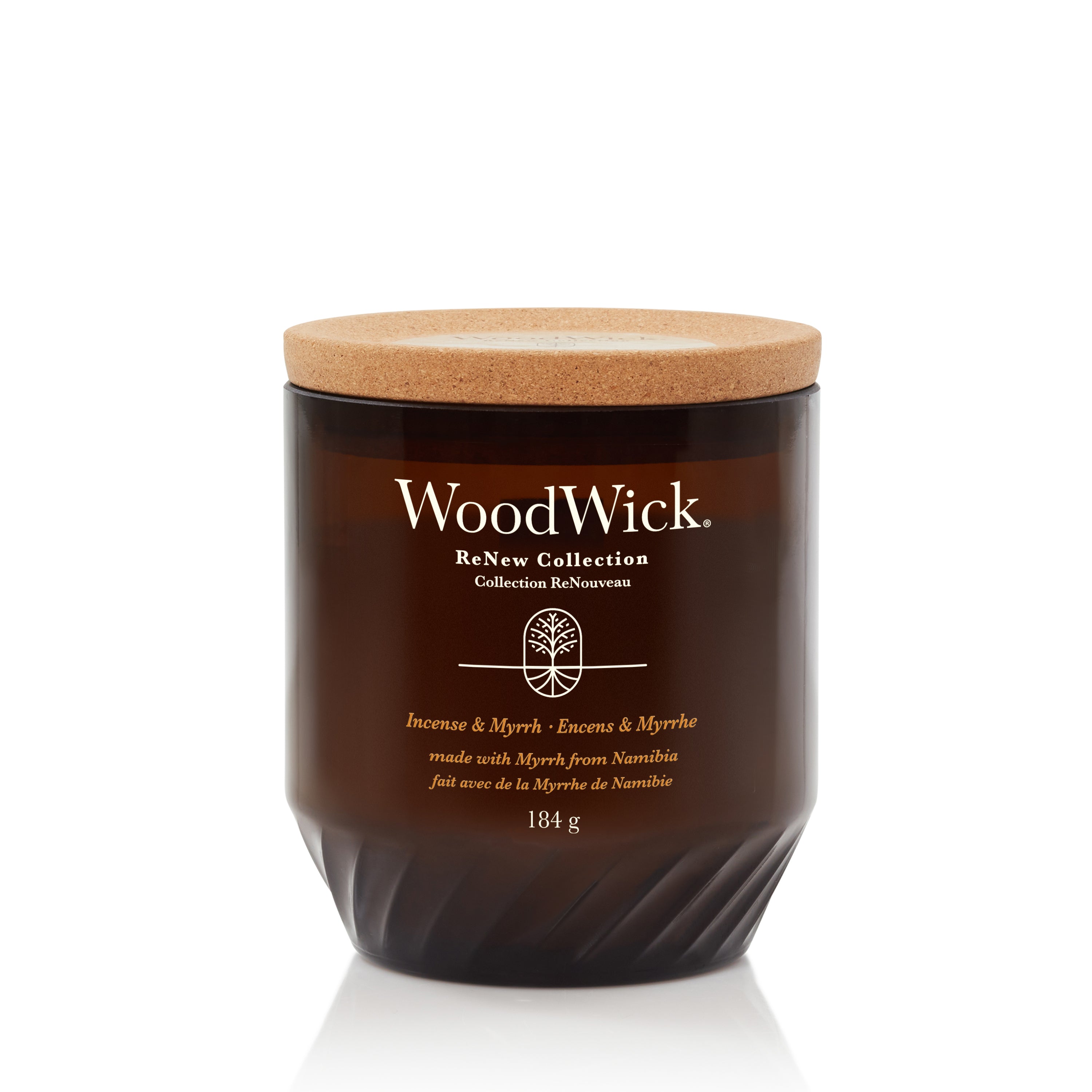 WoodWick ReNew Incense & Myrrh Medium Candle