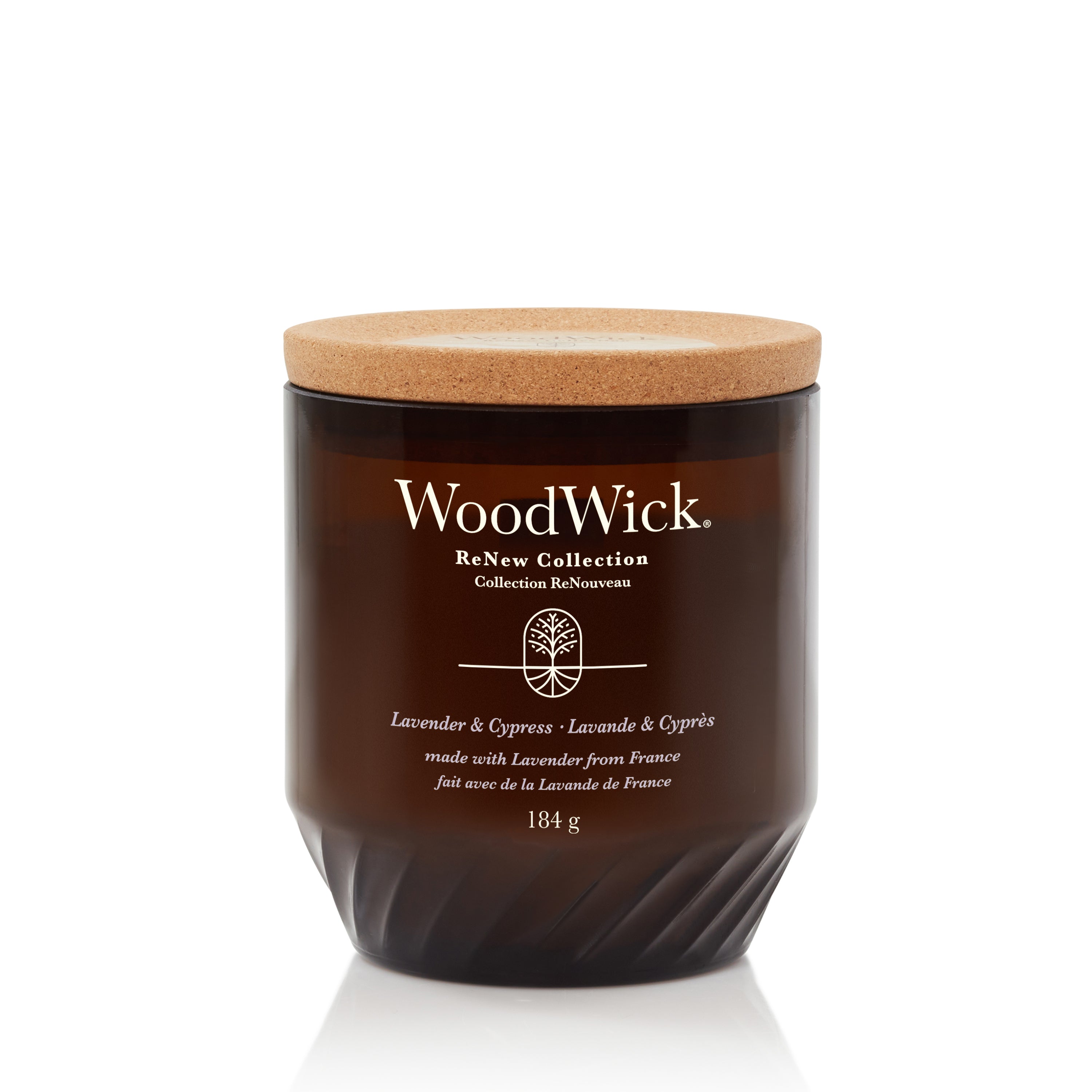 WoodWick ReNew Lavender & Cypress Medium Candle